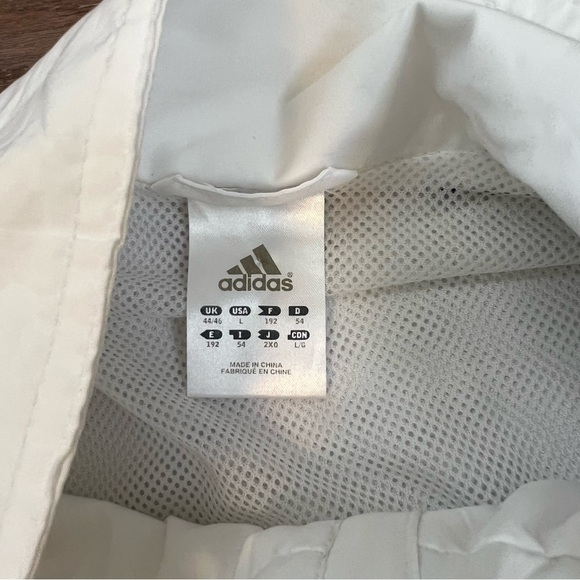 NY Yankees Adidas Windbreaker Jacket Men's L - Picture 10 of 10